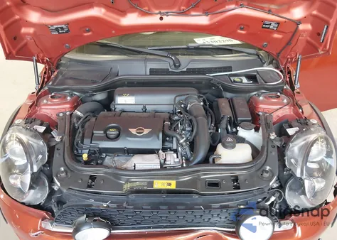 2013 Mini Roadster Cooper S z USA, uszkodzony, nr VIN WMWSY3C56DT593813